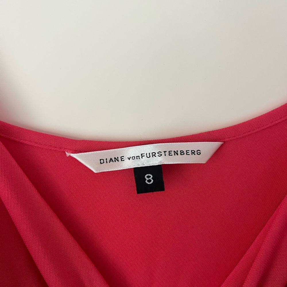 Diane von Furstenberg Pink Dress